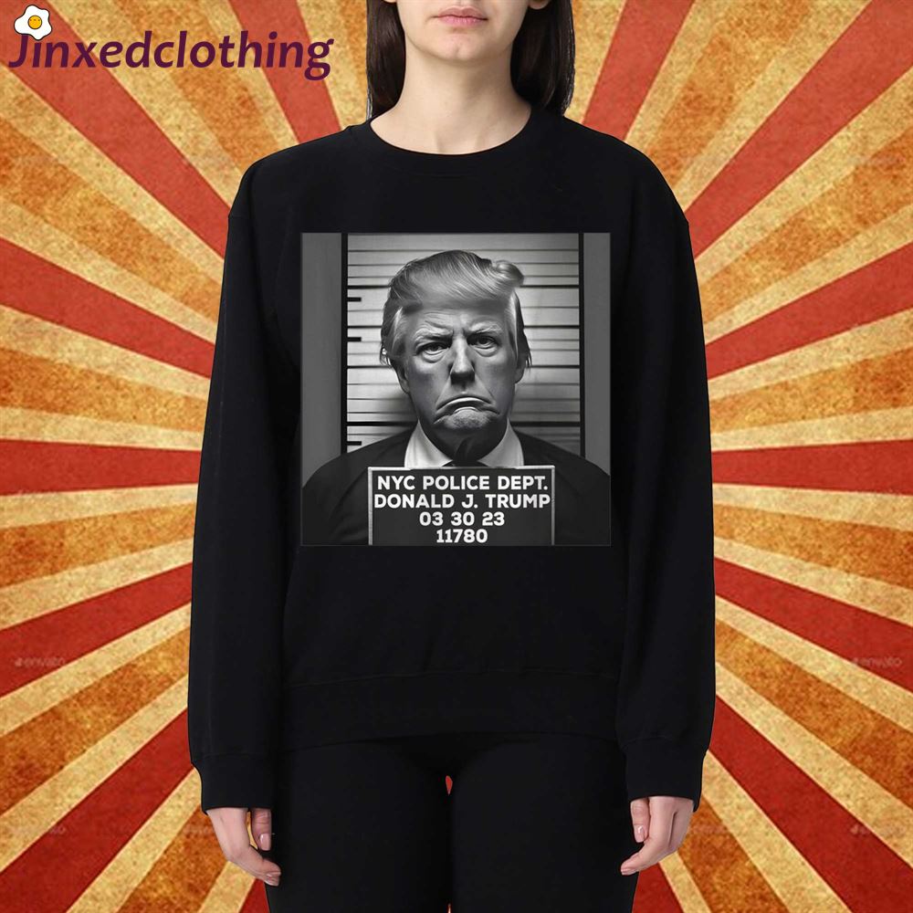 Trump Mugshot Shirt Nyc Police Dept Political Patriotic Shirt Democrat Shirt Gift T-shirt 